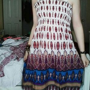 Stretchy summer dress